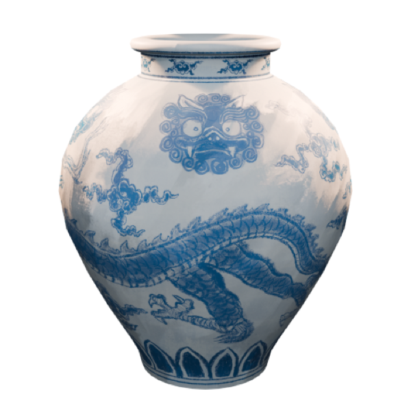 Chinese porcelain jar